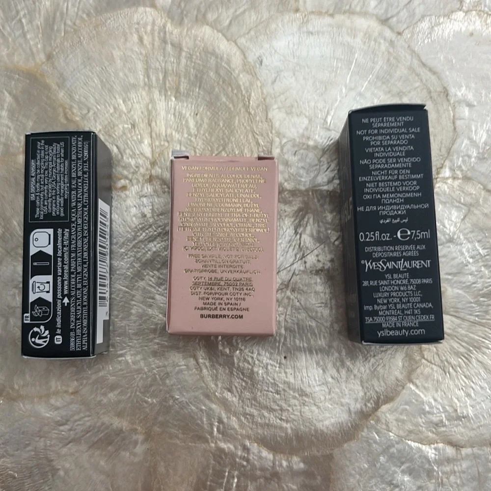Burberry Goddess, YSL Myself and Armani Oud Royal Minis - Picture 2 of 6